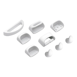 Accesorios de baño Ferrum fix 9 piezas blancoco AFX-JG-013-BL