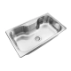 Bacha cocina Johnson SI85A Simple + Dosificador + Secaplatos