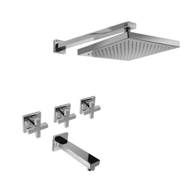 Griferia baño Hidromet Bañera Con Transferencia Block Cruz