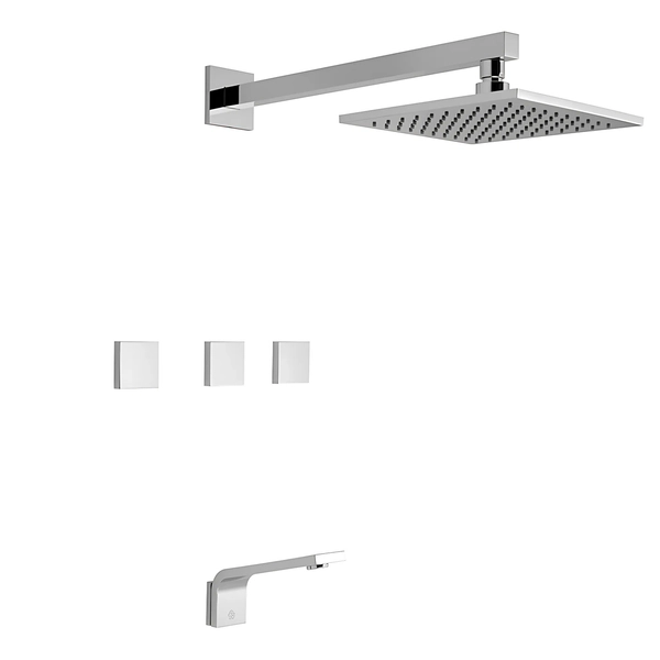 Grifería de ducha FV chalten con transferencia 0103/H4-CR