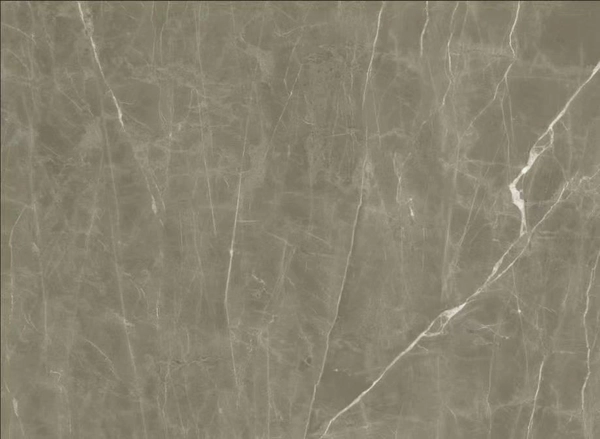 Panel pared SPC Hangzhou Gris marmol brillante liso 2440x1220x3mm 298 8009-2