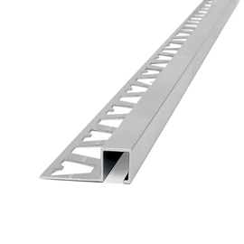 Guardacanto aluminio quadra anodizado deluxe cromo mate 3463
Atrim