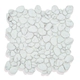 Malla Misiones 30x30 vidrio reciclado pebble white marble rv1041 x unidad