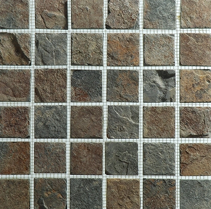 Revestimiento Misiones Malla Bamako 5 oxido SL02004