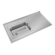 Mesada simple Johnson con bacha AC430 lado izquierdo 2 AG