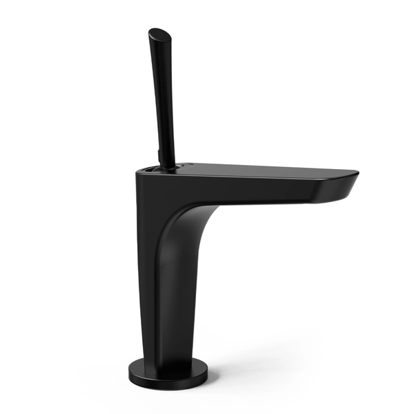 Griferia lavatorio bajo monocomando Hidromet Icon black 11101NEGR