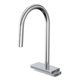 Griferia monocomando cocina C/cascada acero Peirano Zenith 20-182