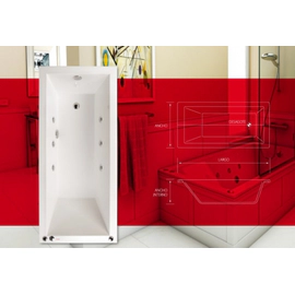 Bañera Shawer Casco Concept 75 170x75x48  Acrilico