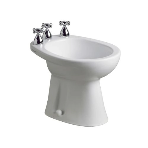 Bidet Ferrum Bari 3 Agujeros Blanco BAR-BI-300-BL