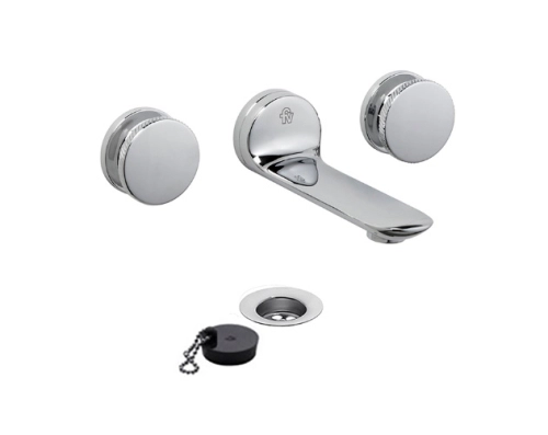 Grifería de lavatorio FV N44 de pared cromo 0203/44N-CR