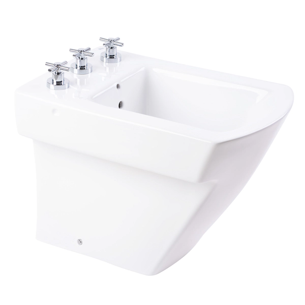 Bidet Roca hall 3 agujeros blanco