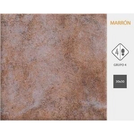 Ceramica Cortines 30x30 Rustico Marron