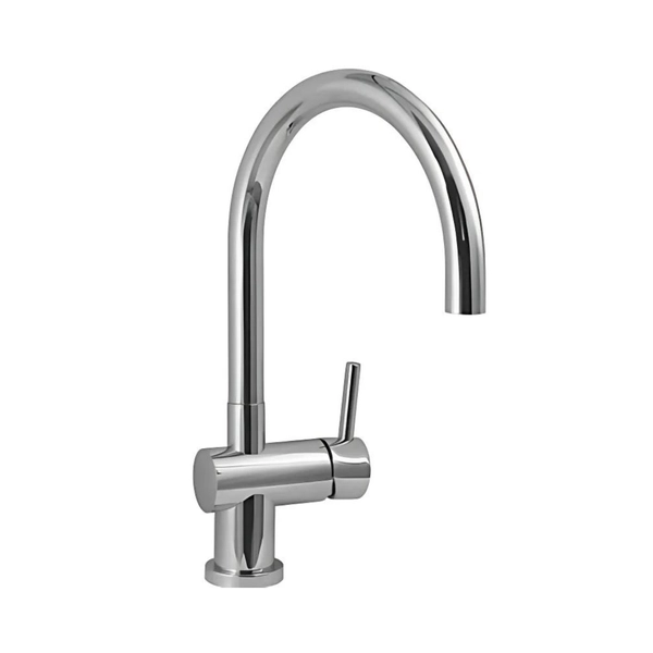 Griferia cocina monocomando jockey pico curvo Hidromet