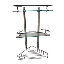 Accesorio Kurymar Esquinero Triple 2 Cristales Niq/Cr 1031