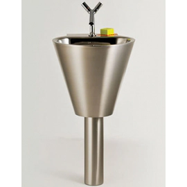 Pileta de Pie KORB Herzog Acero inox 9KHZGM