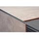 Varilla Atrim aluminio anodizado 12mmx2.5m niquel oscuro 1472txn