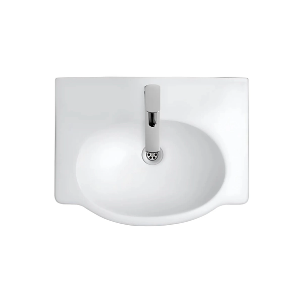 Bacha de lavatorio Ferrum 48 cm venecia 1 ag blanca VNC-MS-001-BL