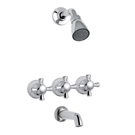 Griferia Peirano Ducha Con Transferencia Murcia Cromo