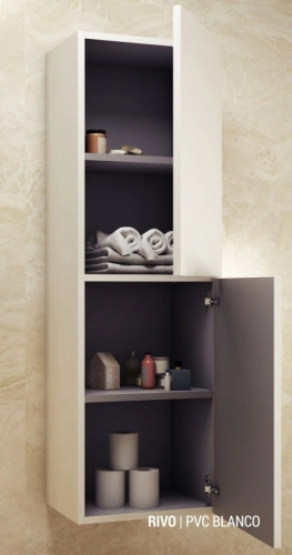 Armario de baño Schneider Rivo Pvc Colgar bco AC40RB