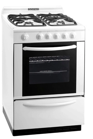 Cocina Domec Unimatic multigas4 hornallas CBUPLEV