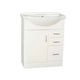 Mueble Vanitory Minda Van 65Cm Con Mesada 3 Agujeros