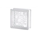 Ladrillo de vidrio Vitroblock Sponge incol 19x19 50700