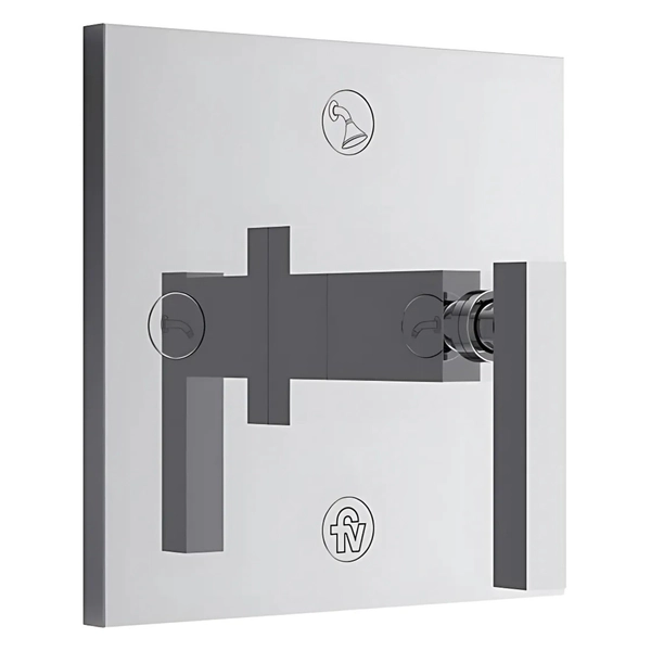 Conjunto decorativo FV dominic lever para válvulas de 3 y 4 vías