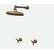 Griferia De Ducha Antique Cruz XXL Andez Bronce Viejo 0615.40.05