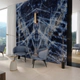 Porcelanato Marazzi 75x150 allmarble sodalite blu lux rectificado 1º