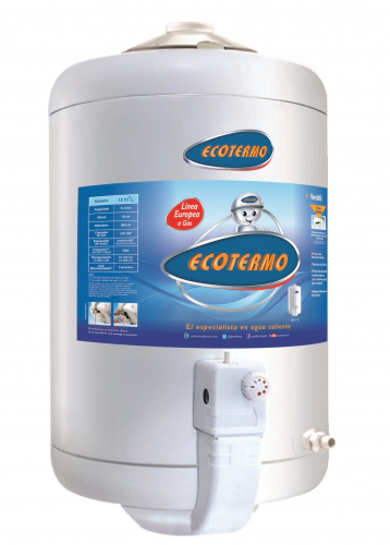 Termotanque Ecotermo 51 Litros A Gas Natural Carga Inferior