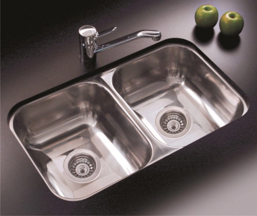 Bacha de cocina doble Johnson CC28/18