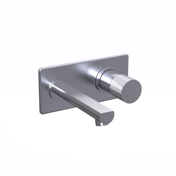 Griferia de lavatorio pared Hidromet Texture cromo 9880CRCR