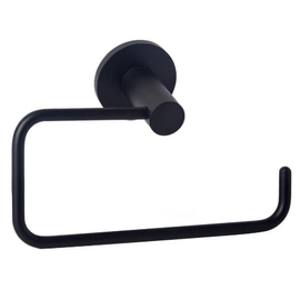Portarollos Ottone Basic Negro Accesorios Baño