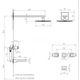 Griferia de ducha con transferencia Andez Senior cr 600.26