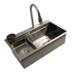Pileta doble de cocina Uhome Black H7545
