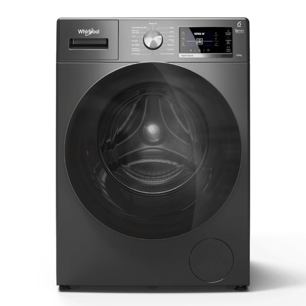 Lavarropas Whirlpool carga frontal inverter 9.5kg titanium wnq95as