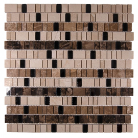 Revestimento Arren 30x30 Malla Vidrio King 1214