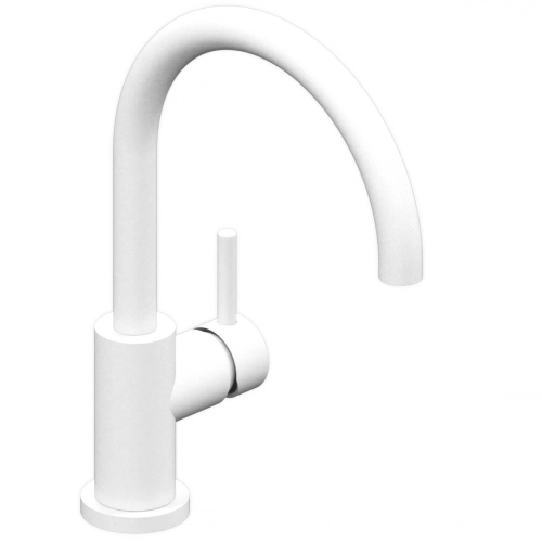 Griferia de cocina Hidromet Discovery pico curvo White 905