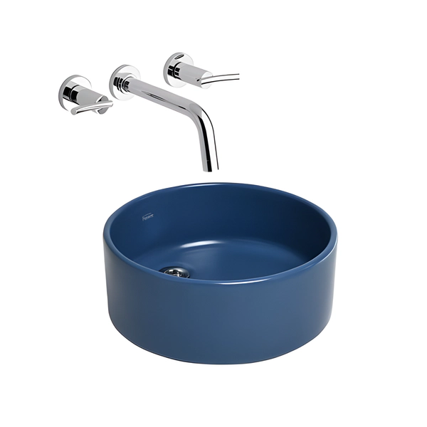 Bacha cilíndrica chica Ferrum Tori azul L244N-FS//TOR-BH-007-FS