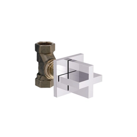 Llave de paso Novum edge 3/4 polished gold FR480/J3-PG