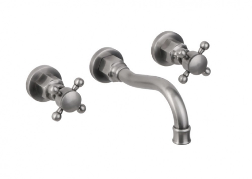 Grifería Lavatorio Pared Estalgrif Haaz Vintage Platinum 356/011-33