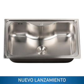 Bacha de cocina lux Kitchen West LUX80/50-SOPAM