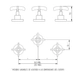 Griferia de bidet Robinet Belfast Cr 66011501