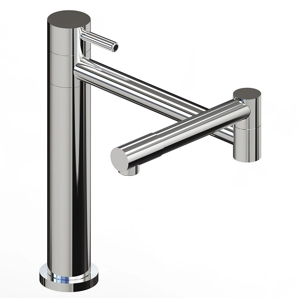 Griferia de cocina Hidromet One Monoc articulada cromo 03071CRCR