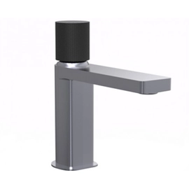 Griferia de lavatorio Hidromet Texture Cromo/negro 9801CRNE