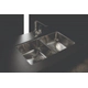 Bachas Cocina Johnson Doble Quadra 70.8x37x17.5 Q76