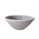 Bacha Artesanal Fango Ceramica De Apoyo Elíptica 30 cm Tela Gris