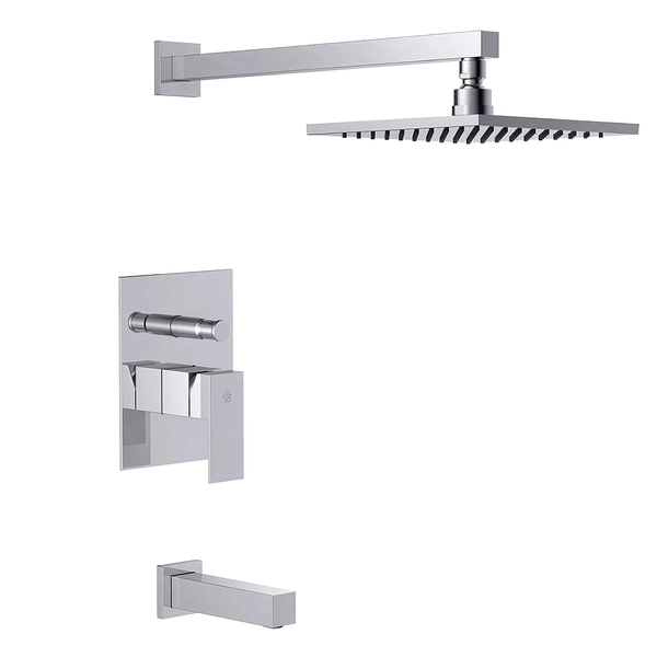 Grifería de ducha FV dominic con transferencia 0106/85N-CR