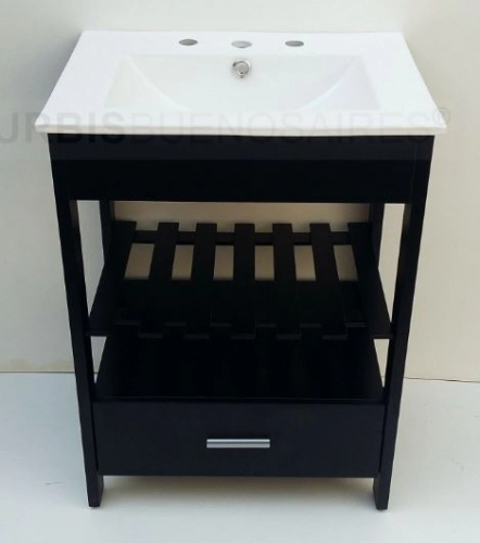 Vanitory Urbis Eco 60 Wengue ECO60 W Con Mesada