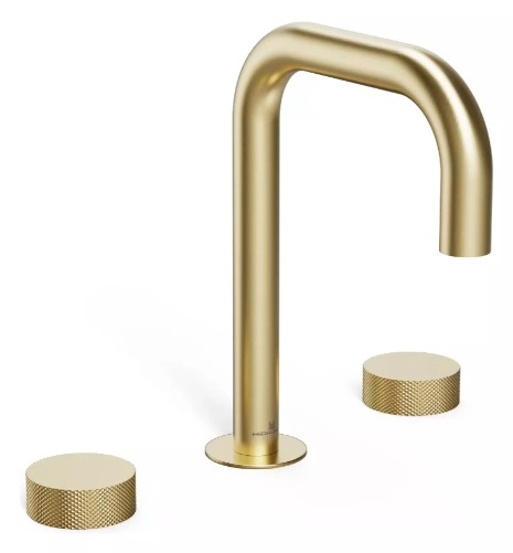 Hidromet griferia lavatorio texture gold 9806gold